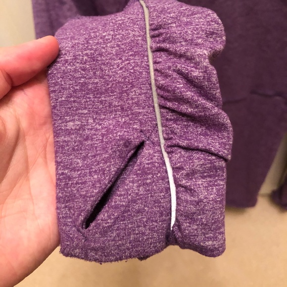 Ivivva purple half-zip - Picture 3 of 4